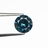 1.13ct 6.33x6.32x3.82mm Round Brilliant Sapphire 26526-13 - Lelya - bespoke engagement and wedding rings made in Scotland, UK