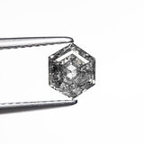 1.13ct 6.65x 5.52x4.06mm Hexagon Step Cut 🇨🇦 26872 - 01 - Lelya - bespoke engagement and wedding rings made in Scotland, UK