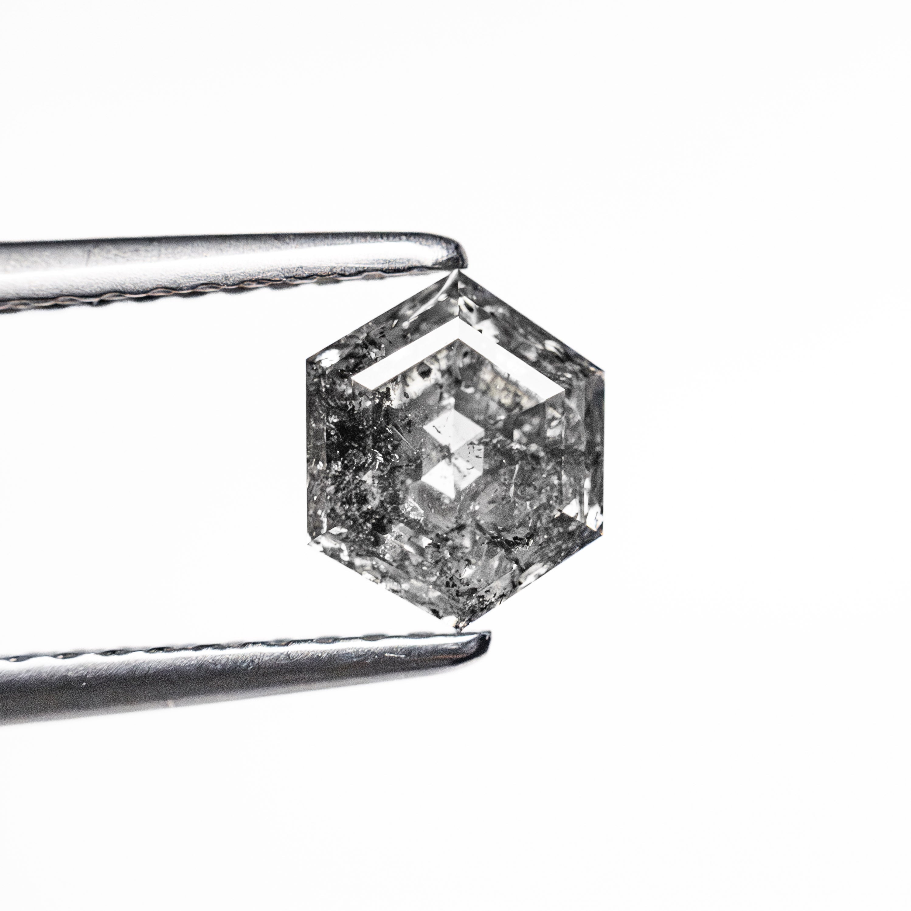 1.13ct 6.65x 5.52x4.06mm Hexagon Step Cut 🇨🇦 26872 - 01 - Lelya - bespoke engagement and wedding rings made in Scotland, UK