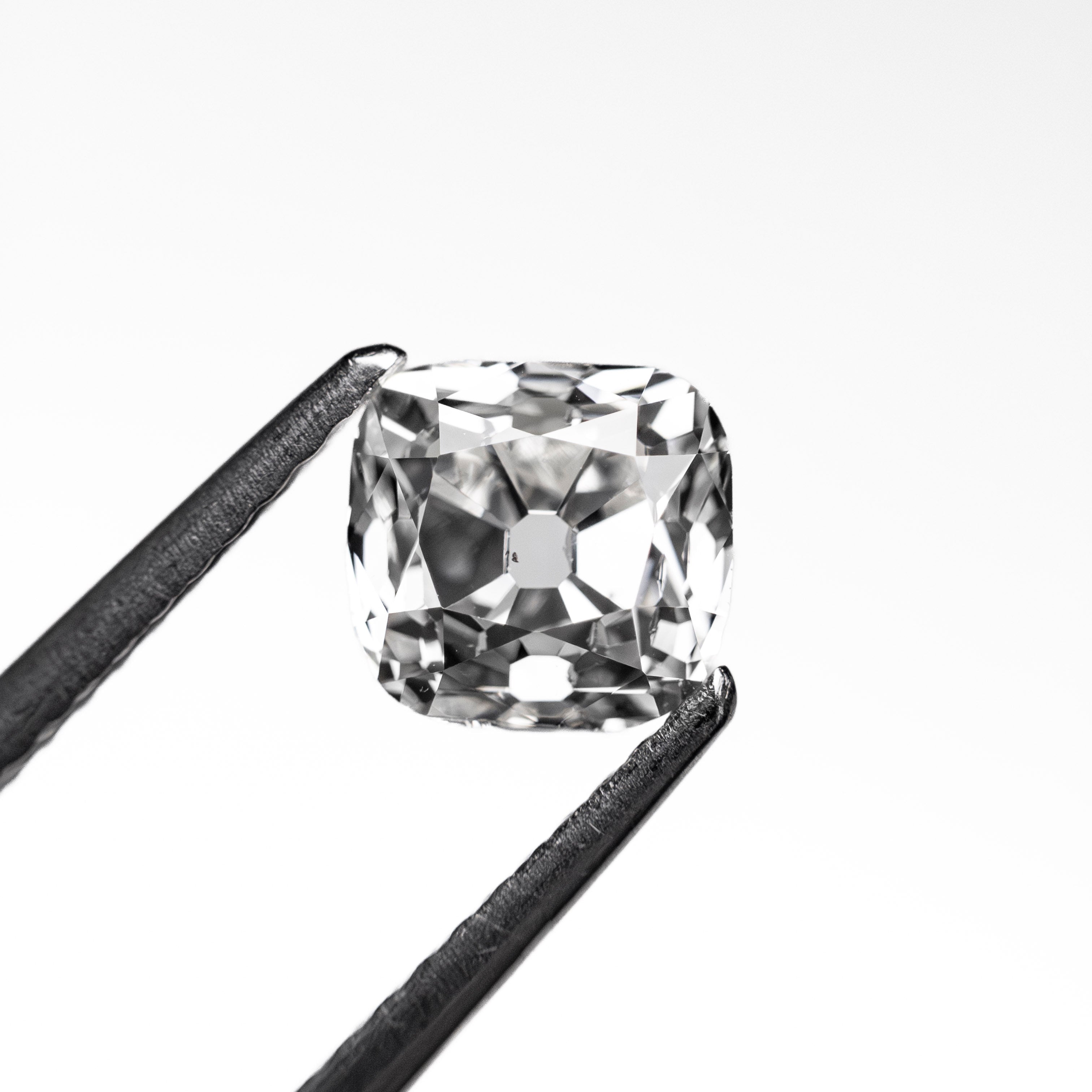 1.14ct 5.96x5.72x4.14mm Modern Antique Old Mine Cut 27130 - 07 - Lelya - bespoke engagement and wedding rings made in Scotland, UK