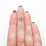 1.14ct 7.02x6.04x3.26mm Hexagon Rosecut 27230 - 10 - Lelya - bespoke engagement and wedding rings made in Scotland, UK