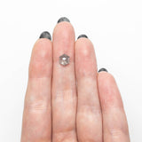 1.14ct 7.02x6.04x3.26mm Hexagon Rosecut 27230 - 10 - Lelya - bespoke engagement and wedding rings made in Scotland, UK