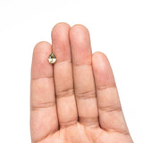 1.14ct 7.52x5.54x3.71mm Pear Brilliant Sapphire 26150-18 - Lelya - bespoke engagement and wedding rings made in Scotland, UK