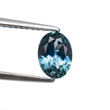 1.16ct 7.34x5.41x3.50mm Oval Brilliant Sapphire 28028-08 - Lelya - bespoke engagement and wedding rings made in Scotland, UK