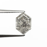 1.16ct 7.42x5.14x3.74mm Hexagon Rosecut 🇨🇦 27605 - 01 - Lelya - bespoke engagement and wedding rings made in Scotland, UK