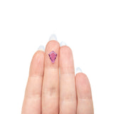 1.17ct 11.26x8.03x1.53mm Kite Portrait Cut Sapphire 27740-11 - Lelya - bespoke engagement and wedding rings made in Scotland, UK