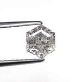 1.17ct 7.03x5.93x4.06mm Hexagon Step Cut 🇨🇦 26912 - 01 - Lelya - bespoke engagement and wedding rings made in Scotland, UK