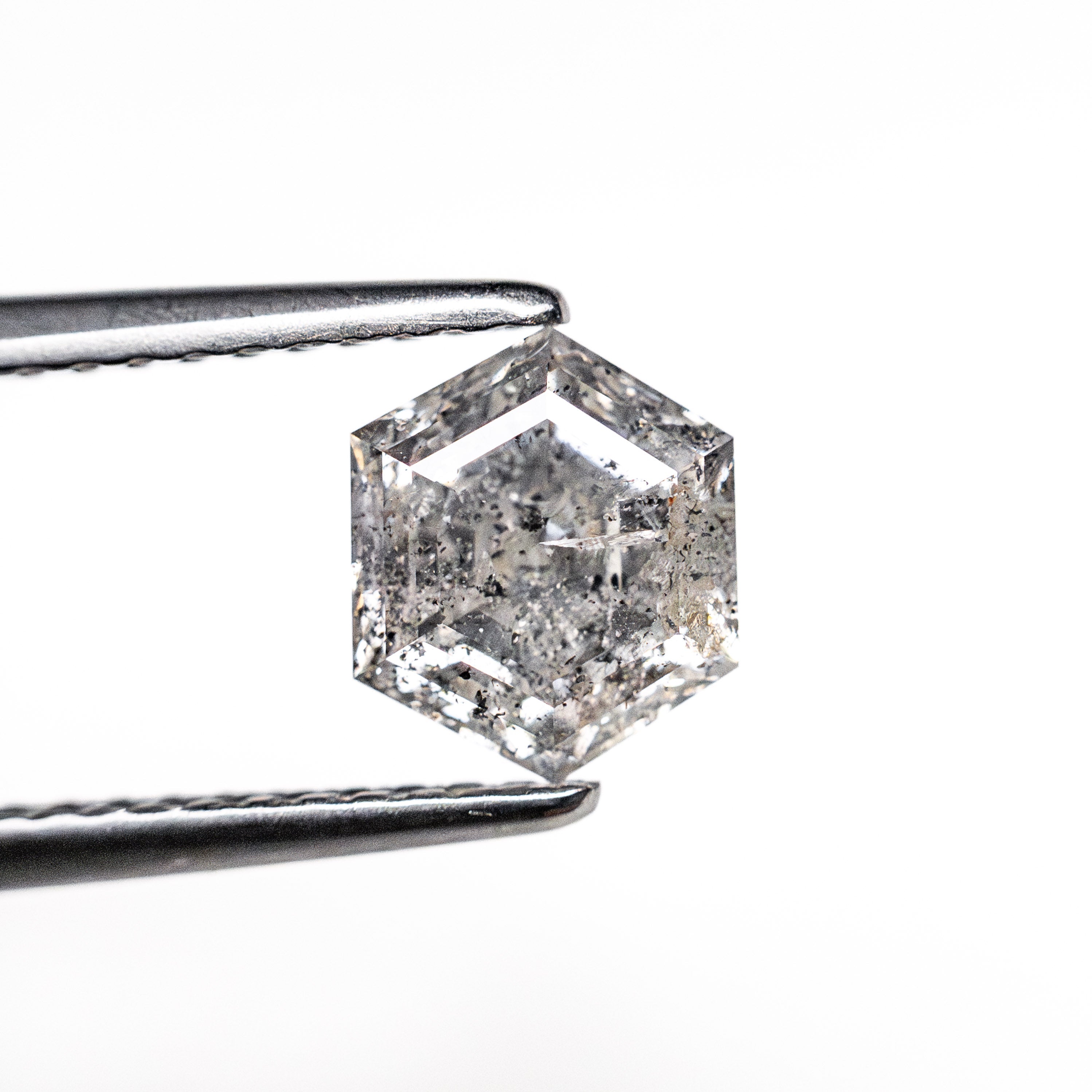 1.17ct 7.03x5.93x4.06mm Hexagon Step Cut 🇨🇦 26912 - 01 - Lelya - bespoke engagement and wedding rings made in Scotland, UK