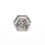 1.17ct 7.03x5.93x4.06mm Hexagon Step Cut 🇨🇦 26912 - 01 - Lelya - bespoke engagement and wedding rings made in Scotland, UK