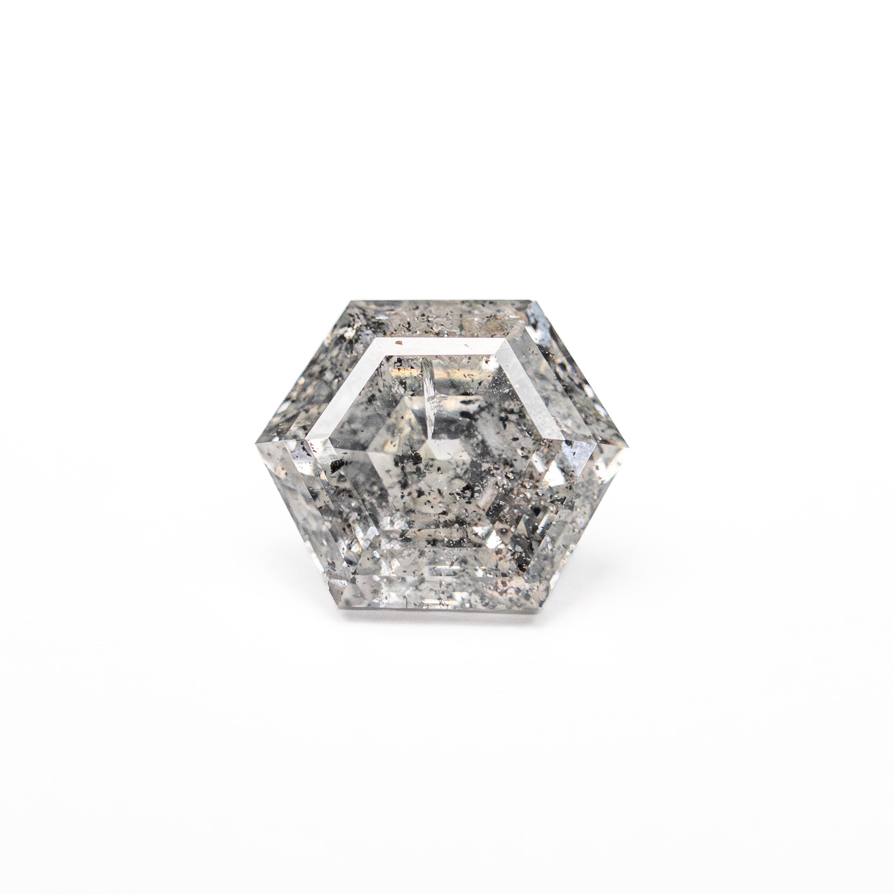 1.17ct 7.03x5.93x4.06mm Hexagon Step Cut 🇨🇦 26912 - 01 - Lelya - bespoke engagement and wedding rings made in Scotland, UK