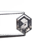 1.17ct 7.16x5.16x3.49mm Hexagon Rosecut 27538 - 45 - Lelya - bespoke engagement and wedding rings made in Scotland, UK