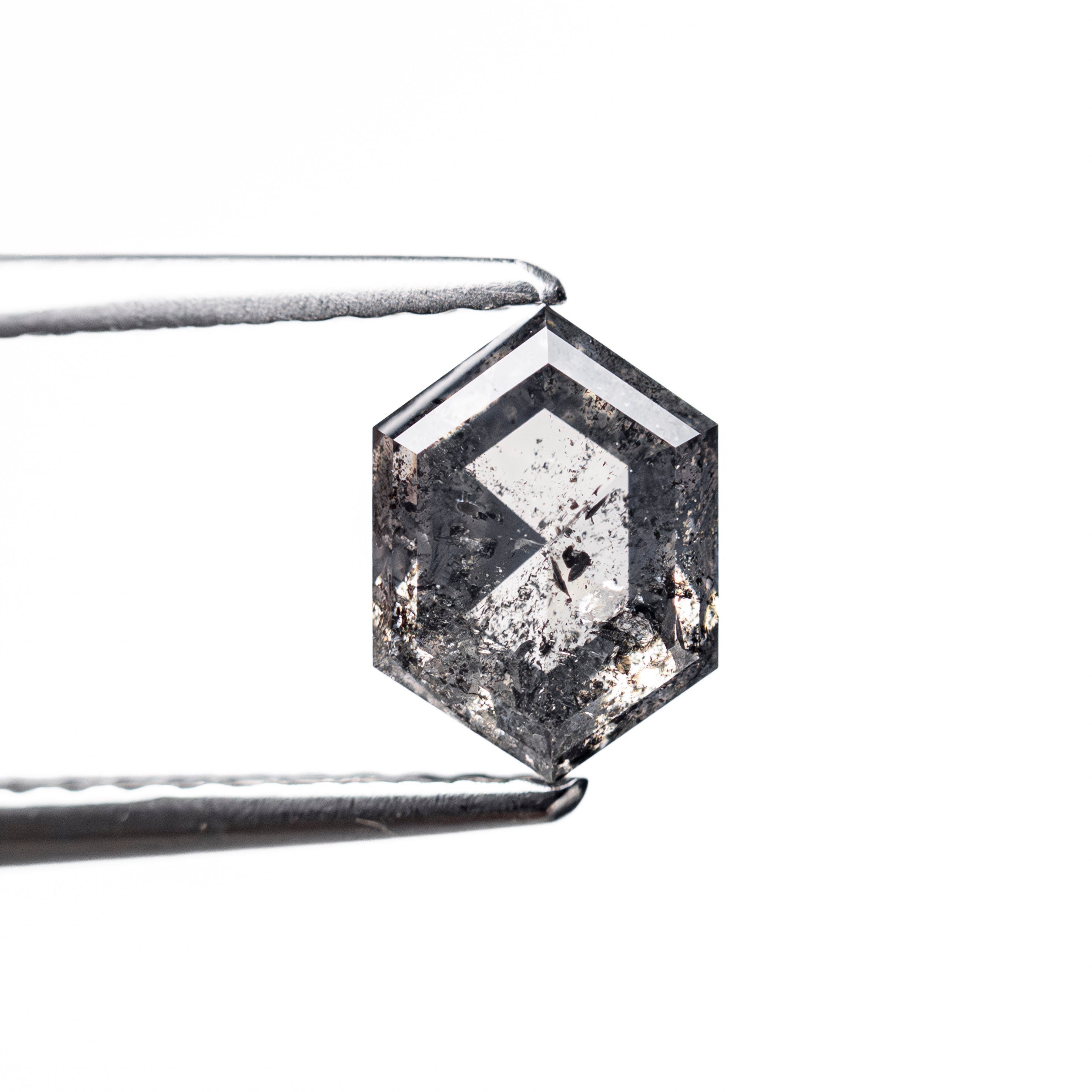 1.17ct 7.16x5.16x3.49mm Hexagon Rosecut 27538 - 45 - Lelya - bespoke engagement and wedding rings made in Scotland, UK