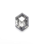 1.17ct 7.16x5.16x3.49mm Hexagon Rosecut 27538 - 45 - Lelya - bespoke engagement and wedding rings made in Scotland, UK