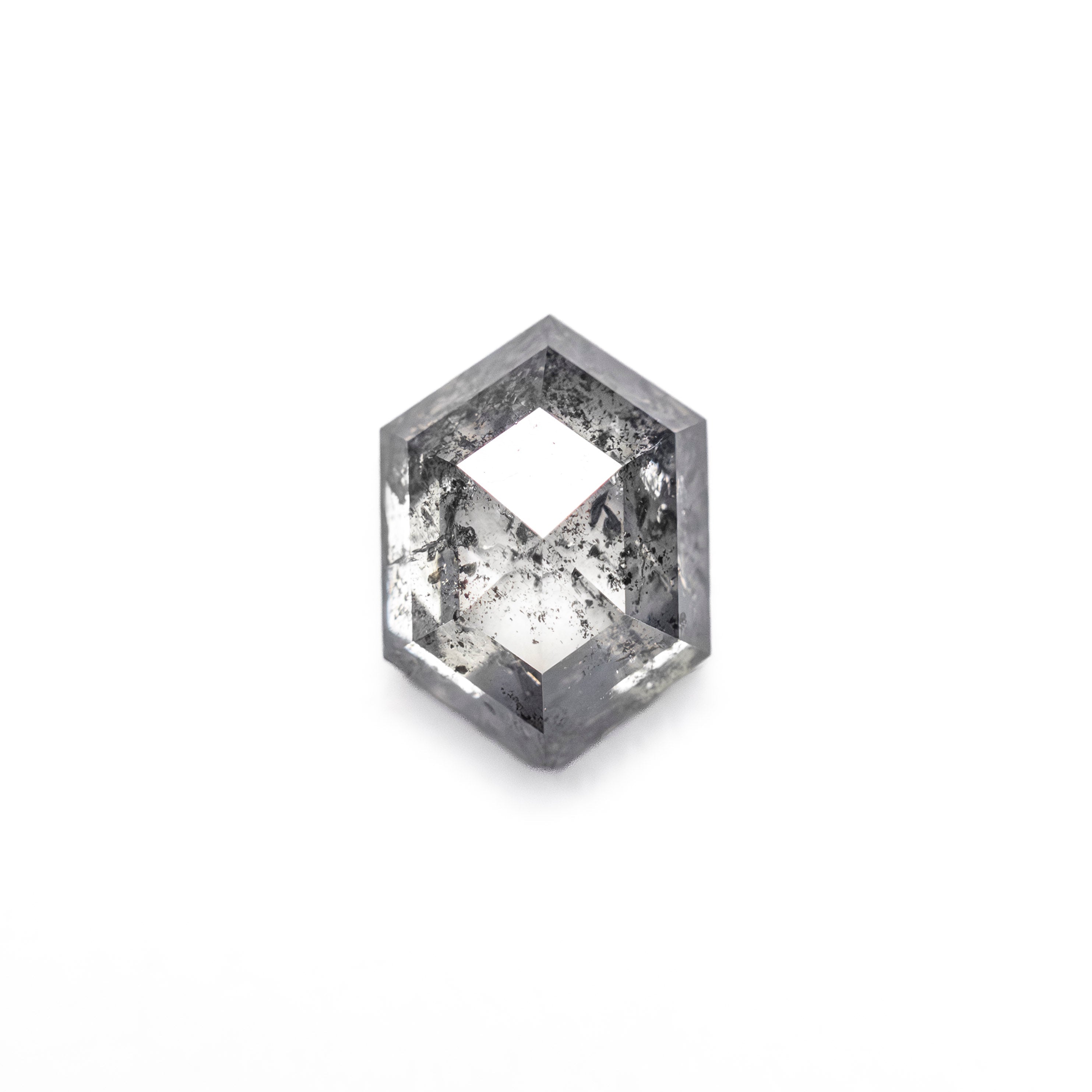 1.17ct 7.16x5.16x3.49mm Hexagon Rosecut 27538 - 45 - Lelya - bespoke engagement and wedding rings made in Scotland, UK