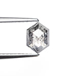 1.17ct 7.16x5.16x3.49mm Hexagon Rosecut 27538 - 45 - Lelya - bespoke engagement and wedding rings made in Scotland, UK