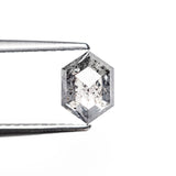 1.17ct 7.16x5.16x3.49mm Hexagon Rosecut 27538 - 45 - Lelya - bespoke engagement and wedding rings made in Scotland, UK