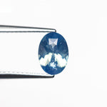 1.21ct Blue Aurora Triad Ring - Lelya - bespoke engagement and wedding rings made in Scotland, UK