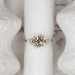 1.21ct Champagne Diamond Star's Keeping Ring - Lelya - bespoke engagement and wedding rings made in Scotland, UK