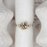 1.21ct Champagne Diamond Star's Keeping Ring - Lelya - bespoke engagement and wedding rings made in Scotland, UK