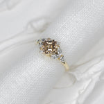 1.21ct Champagne Diamond Star's Keeping Ring - Lelya - bespoke engagement and wedding rings made in Scotland, UK