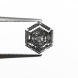 1.22ct 6.73x5.90x4.11mm Hexagon Step Cut 🇨🇦 27600 - 01 - Lelya - bespoke engagement and wedding rings made in Scotland, UK