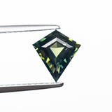 1.22ct 8.21x7.62x3.77mm Kite Step Cut Sapphire 27350 - 01 - Lelya - bespoke engagement and wedding rings made in Scotland, UK