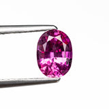 1.23ct 7.40x5.46x3.71mm Oval Brilliant Sapphire 27956 - 02 - Lelya - bespoke engagement and wedding rings made in Scotland, UK