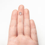 1.24ct 7.39x6.11x3.34mm Oval Double Cut 27536 - 12 - Lelya - bespoke engagement and wedding rings made in Scotland, UK