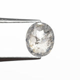 1.24ct 7.39x6.11x3.34mm Oval Double Cut 27536 - 12 - Lelya - bespoke engagement and wedding rings made in Scotland, UK