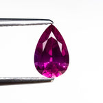 1.24ct 8.53x5.56x3.75mm Pear Brilliant Sapphire 27955 - 06 - Lelya - bespoke engagement and wedding rings made in Scotland, UK
