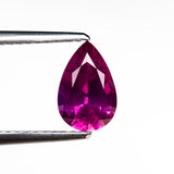 1.24ct 8.53x5.56x3.75mm Pear Brilliant Sapphire 27955 - 06 - Lelya - bespoke engagement and wedding rings made in Scotland, UK