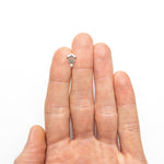 1.25ct 11.45x7.34x3.01mm Fancy Grey Kite Brilliant 20716 - 01 - Lelya - bespoke engagement and wedding rings made in Scotland, UK