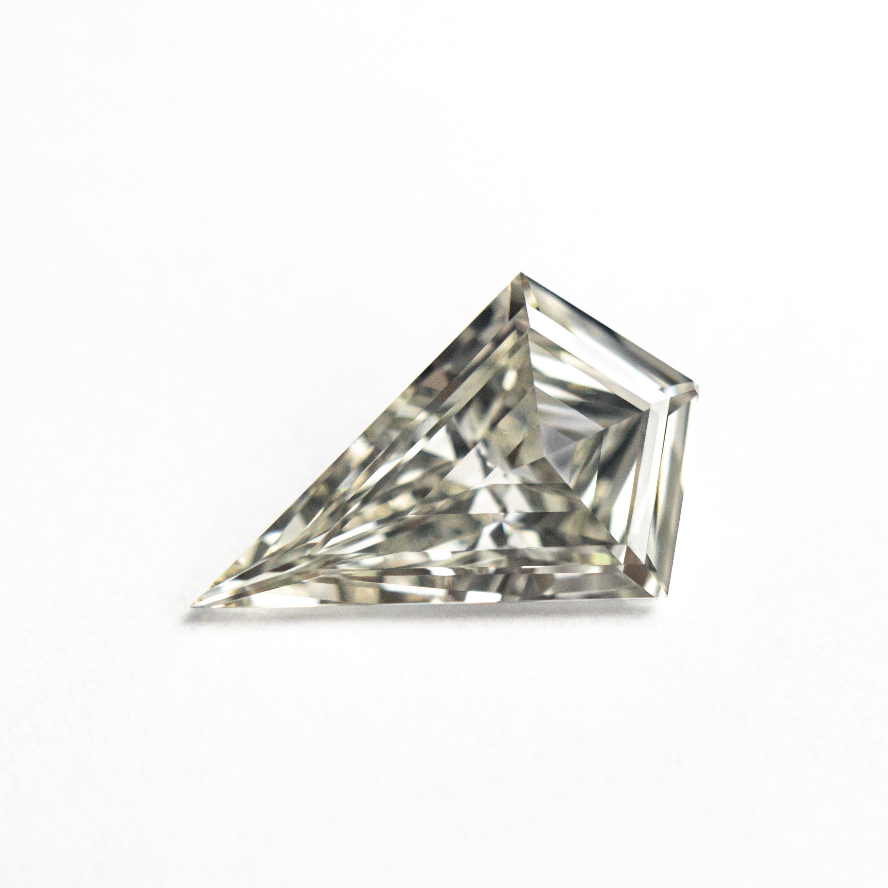 1.25ct 11.45x7.34x3.01mm Fancy Grey Kite Brilliant 20716 - 01 - Lelya - bespoke engagement and wedding rings made in Scotland, UK