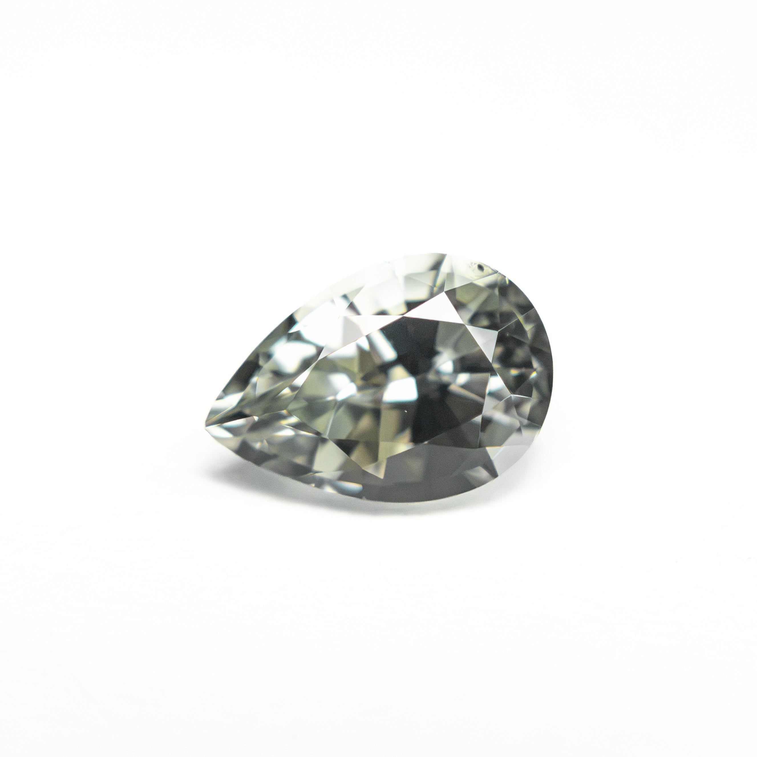 1.25ct 7.63x5.28x4.22mm Pear Brilliant Sapphire 22688-02 - Lelya - bespoke engagement and wedding rings made in Scotland, UK