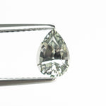 1.25ct 7.63x5.28x4.22mm Pear Brilliant Sapphire 22688-02 - Lelya - bespoke engagement and wedding rings made in Scotland, UK