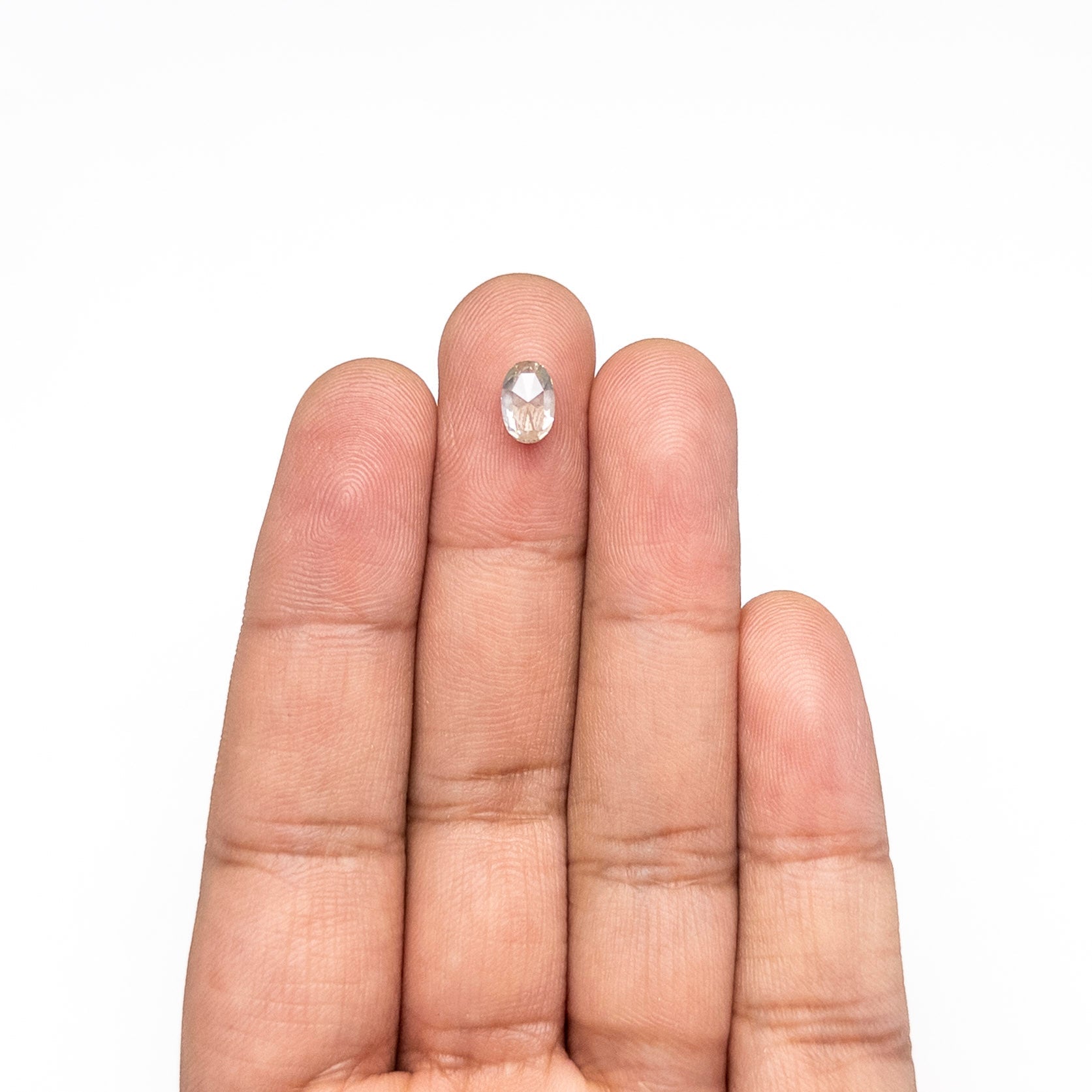 1.25ct 7.72x5.07x3.45mm Oval Double Cut 27223-02 - Lelya - bespoke engagement and wedding rings made in Scotland, UK