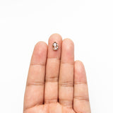 1.25ct 9.09x6.61x2.53mm Pear Rosecut 27537 - 23 - Lelya - bespoke engagement and wedding rings made in Scotland, UK