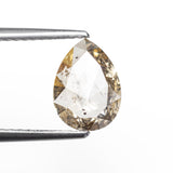 1.25ct 9.09x6.61x2.53mm Pear Rosecut 27537 - 23 - Lelya - bespoke engagement and wedding rings made in Scotland, UK