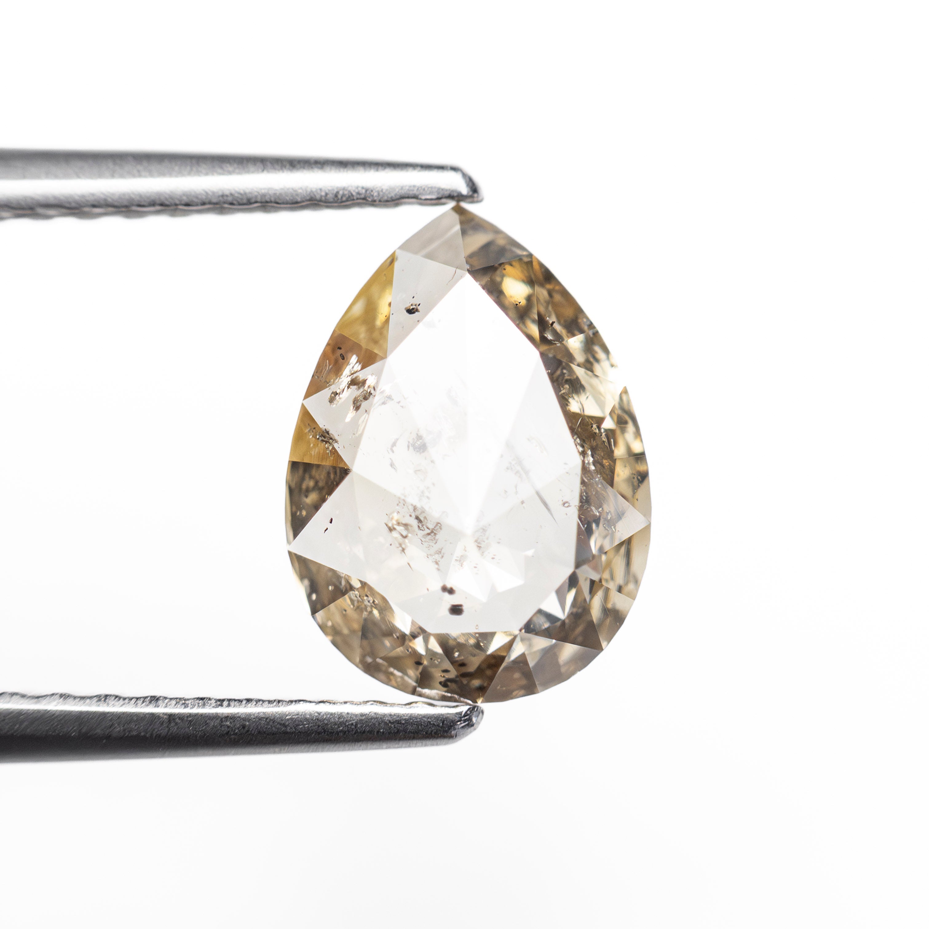 1.25ct 9.09x6.61x2.53mm Pear Rosecut 27537 - 23 - Lelya - bespoke engagement and wedding rings made in Scotland, UK