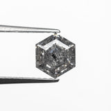 1.26ct 6.83x5.89c4.36mm Hexagon Rosecut 🇨🇦 27607 - 01 - Lelya - bespoke engagement and wedding rings made in Scotland, UK