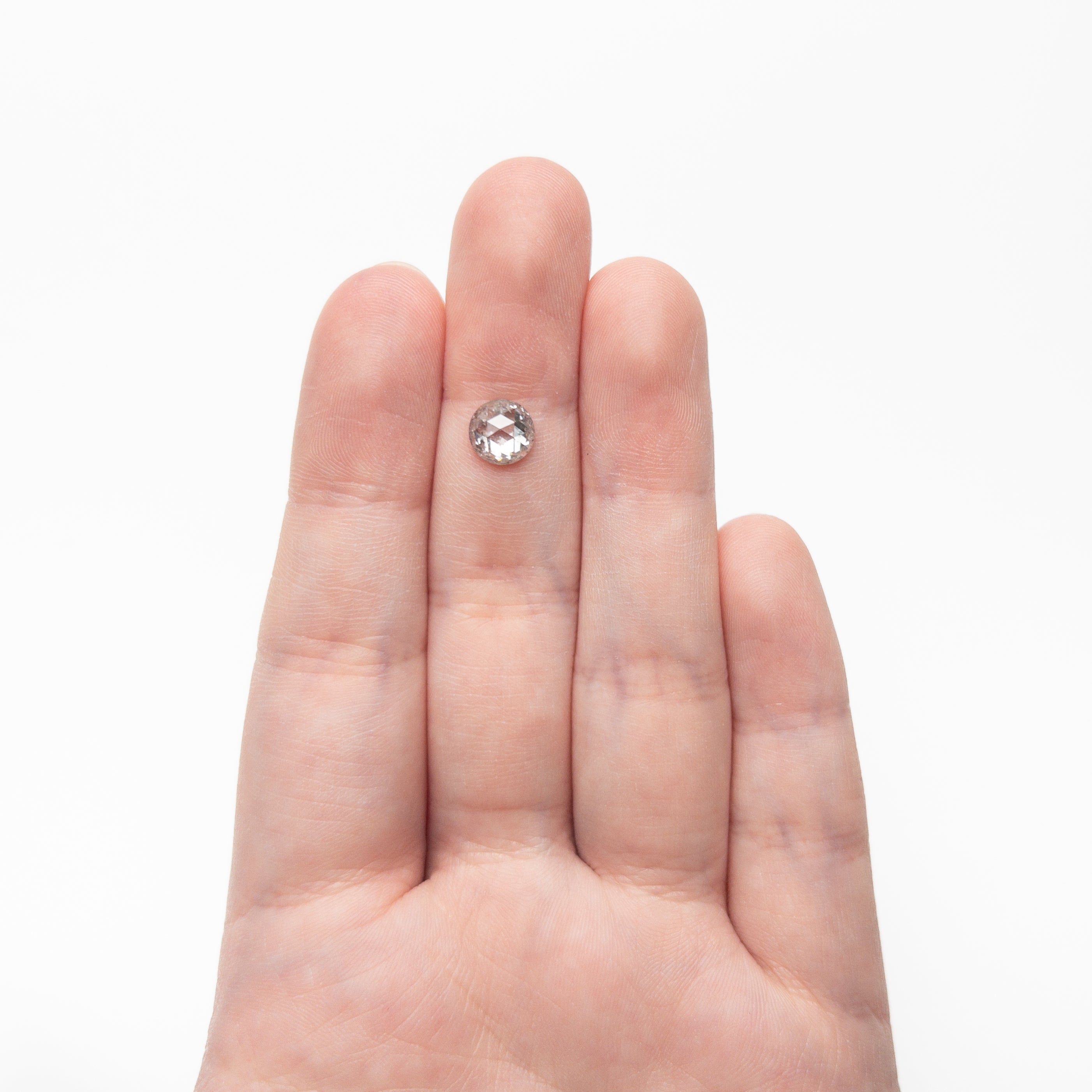 1.26ct 6.98x6.95x3.21mm Round Rosecut 🇨🇦 27599 - 01 - Lelya - bespoke engagement and wedding rings made in Scotland, UK