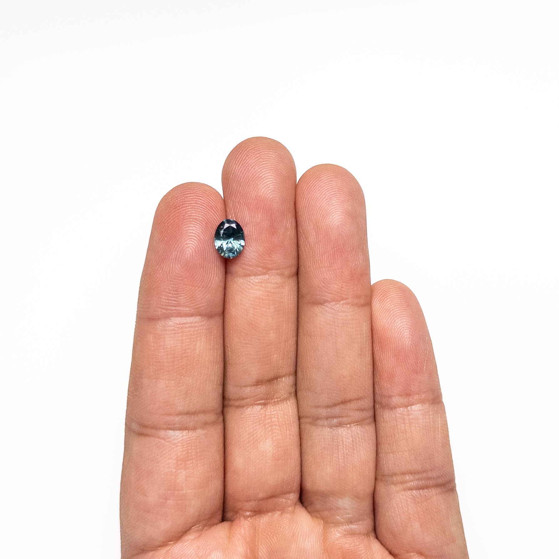 1.26ct 7.55x5.88x3.82mm Oval Brilliant Sapphire 26527 - 05 - Lelya - bespoke engagement and wedding rings made in Scotland, UK