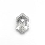 1.26ct 8.12x5.42x3.65mm Hexagon Step Cut 🇨🇦 27610 - 01 - Lelya - bespoke engagement and wedding rings made in Scotland, UK