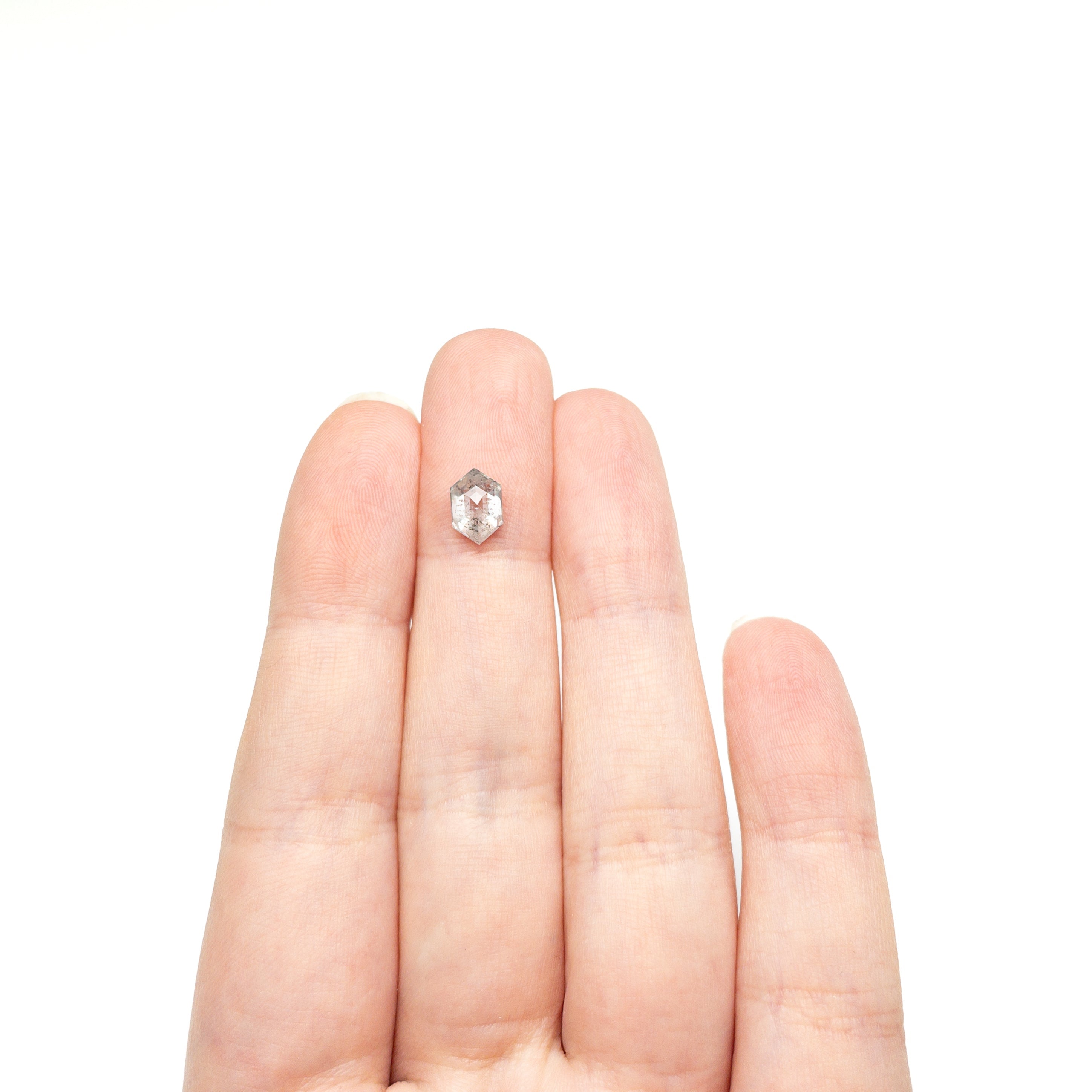 1.26ct 8.12x5.42x3.65mm Hexagon Step Cut 🇨🇦 27610 - 01 - Lelya - bespoke engagement and wedding rings made in Scotland, UK