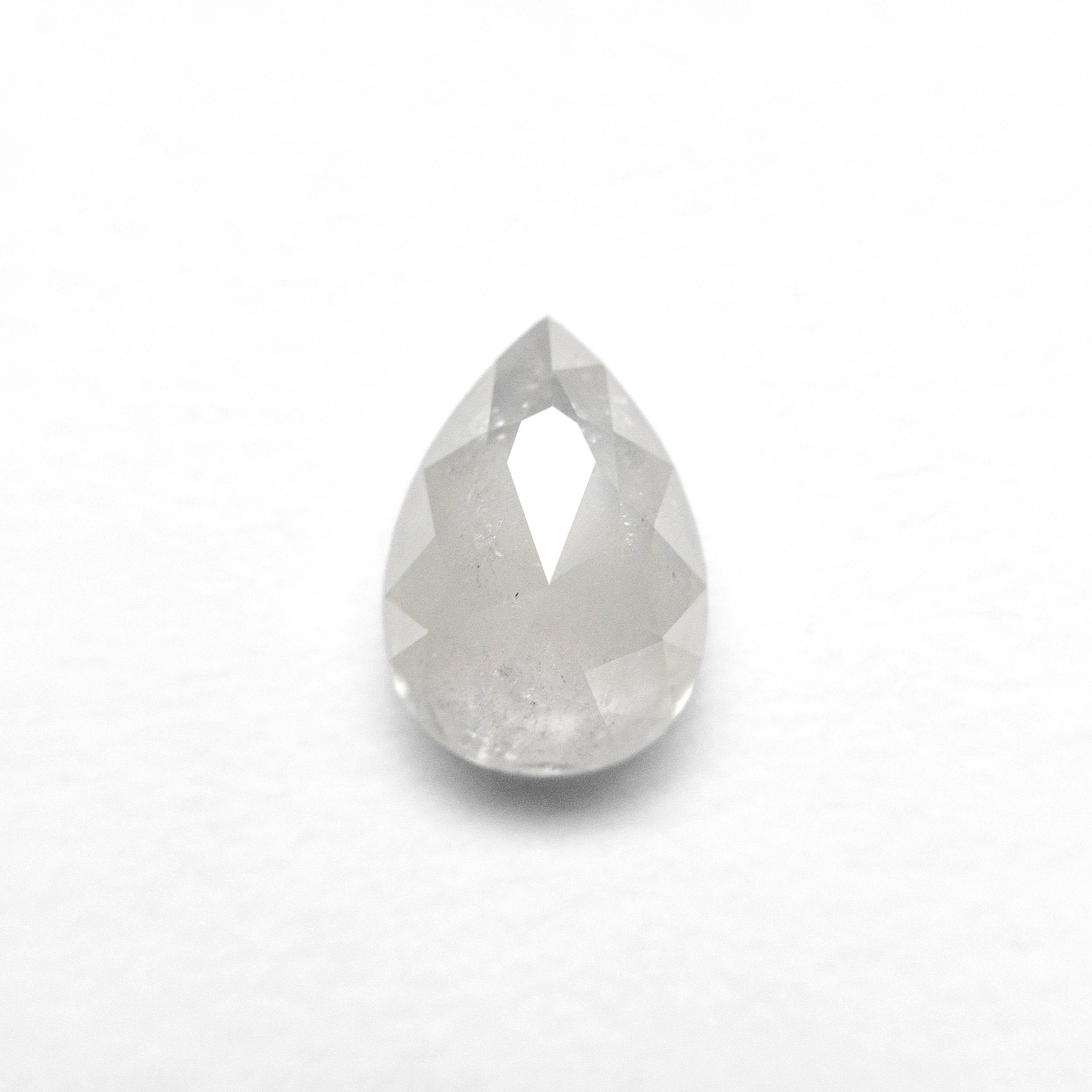 1.26ct Icy Pear Double Cut Diamond - Lelya - bespoke engagement and wedding rings made in Scotland, UK