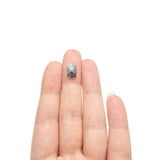 1.27ct 10.17x6.79x1.39mm Rectangle Rosecut Sapphire 22436 - 11 - Lelya - bespoke engagement and wedding rings made in Scotland, UK