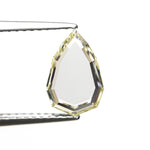 1.27ct 10.22x6.81x1.99mm GIA VS1 Q-R Geo Pear Portrait Cut 28329-01 - Lelya - bespoke engagement and wedding rings made in Scotland, UK