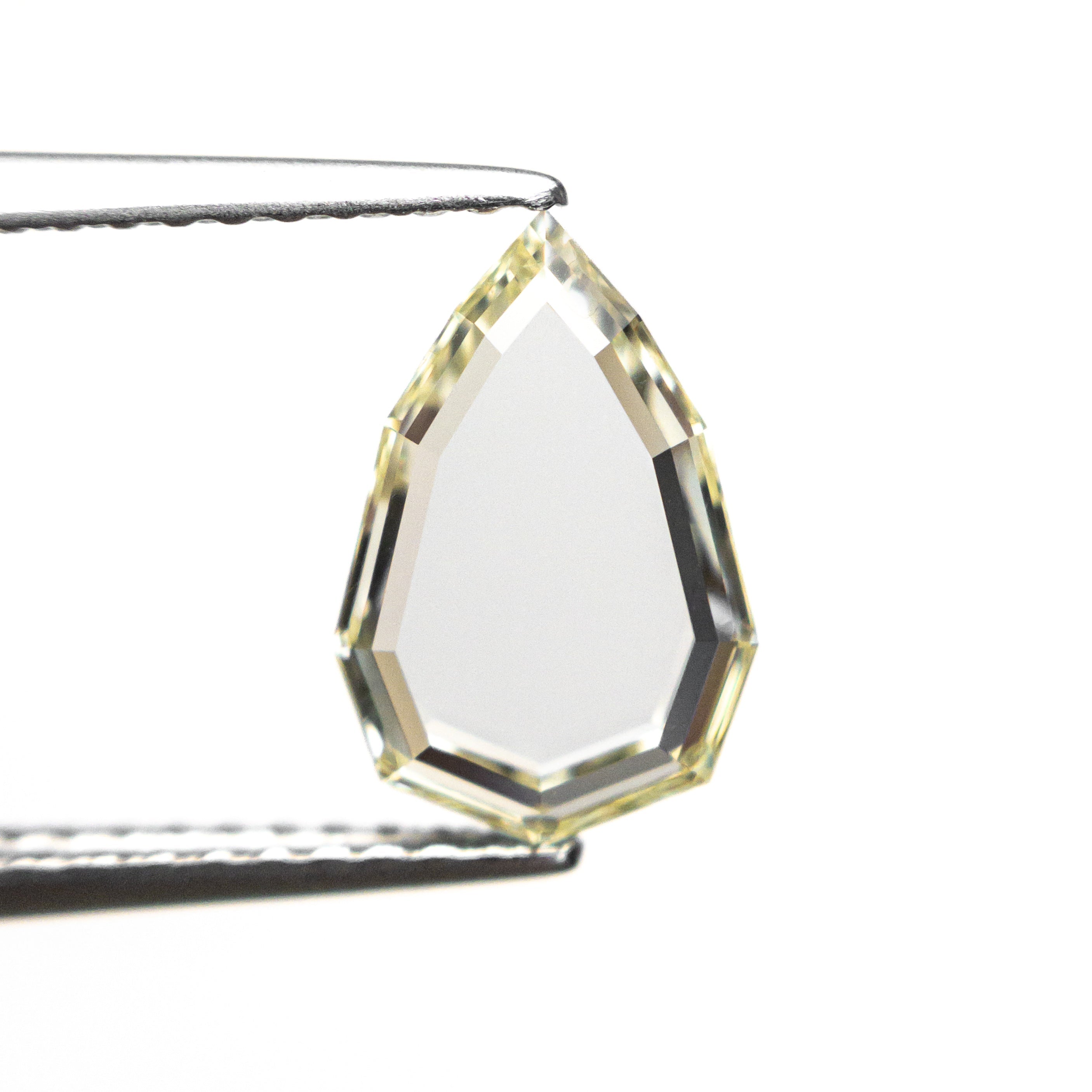 1.27ct 10.22x6.81x1.99mm GIA VS1 Q-R Geo Pear Portrait Cut 28329-01 - Lelya - bespoke engagement and wedding rings made in Scotland, UK