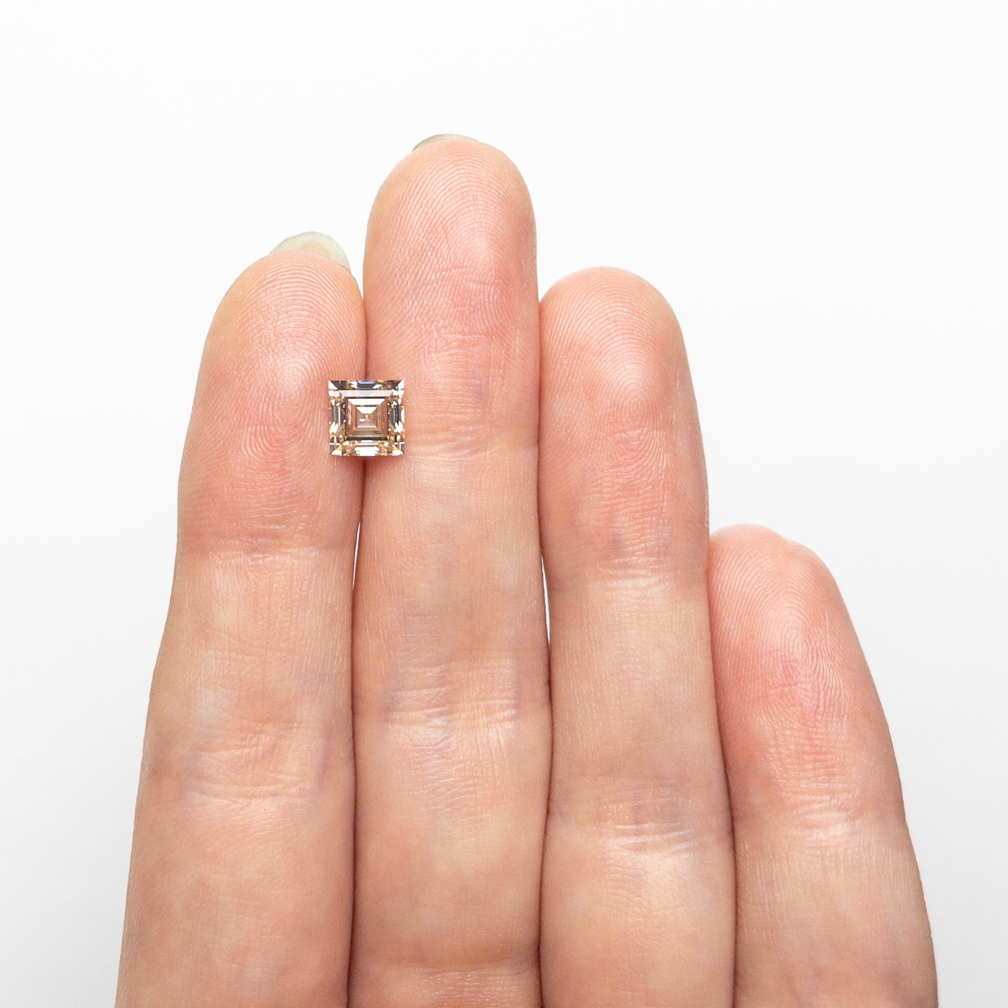 1.27ct 5.75x5.72x4.02mm SI2 O - P Carré Cut 🇨🇦 26852 - 01 - Lelya - bespoke engagement and wedding rings made in Scotland, UK
