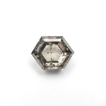 1.27ct 7.46x5.75x3.32mm Hexagon Rosecut 27537 - 57 - Lelya - bespoke engagement and wedding rings made in Scotland, UK